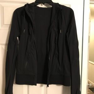 Lululemon crop black lightweight jacket